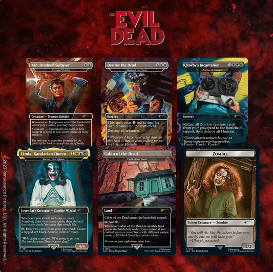 Magic the Gathering Secret Lair: The Evil Dead